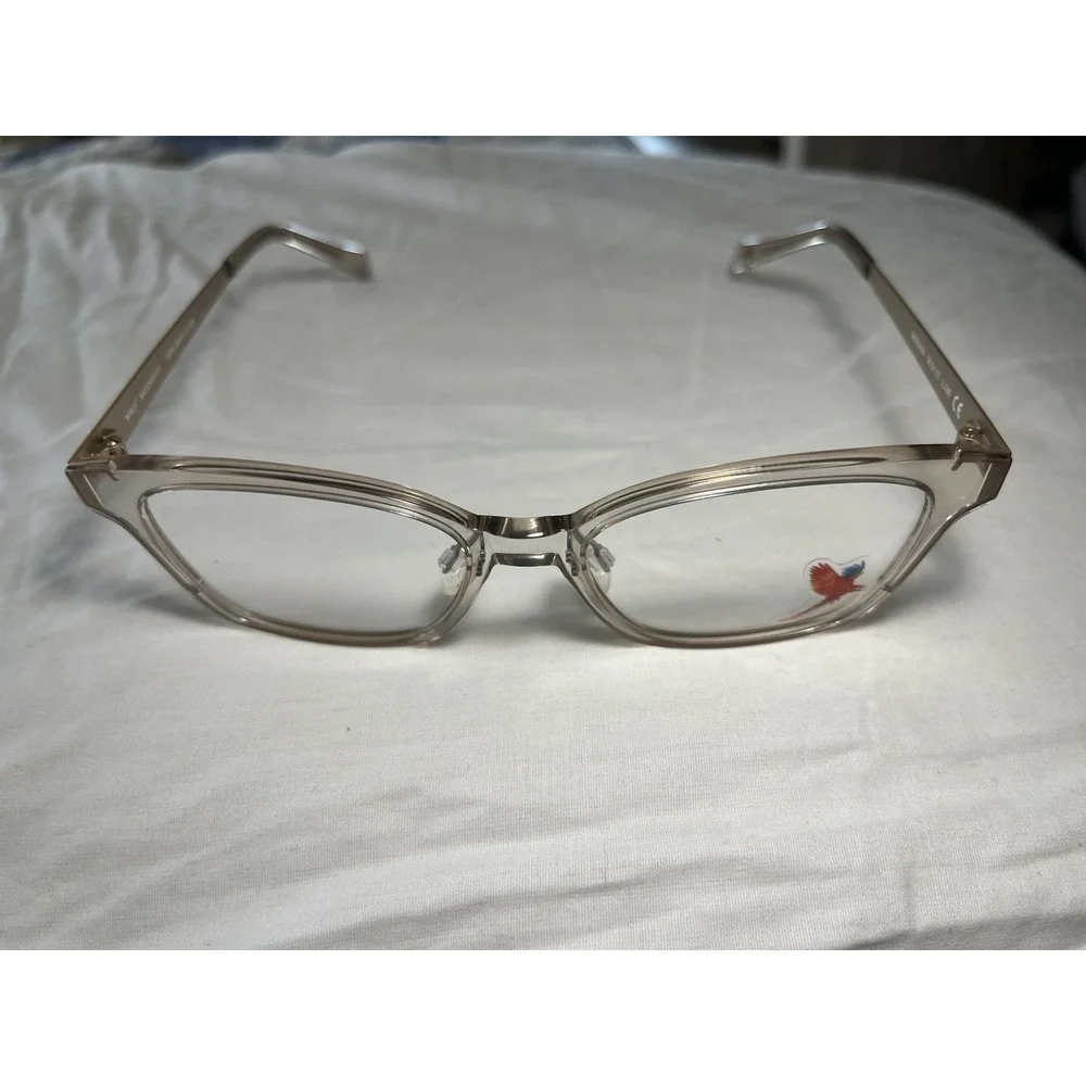 Maui Jim Eyeglasses Glasses MJO 2410-77 Crystal Light Taupe Rose Gold 50.5mm